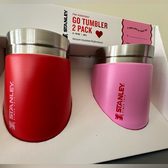 NWT Stanley Valentine’s 2 pack  Target Tumbler (s) Pink and Red cups - Picture 5 of 5